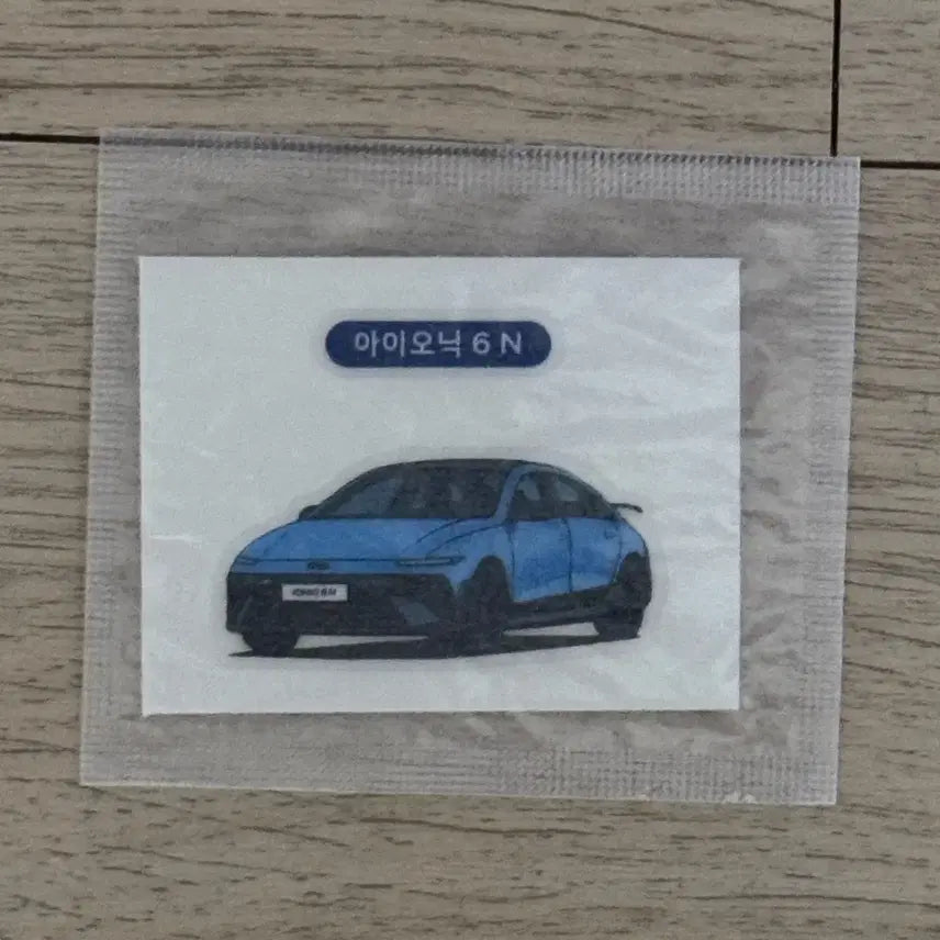 [BUNJANG] Hyundai Ioniq 6N Sticker Sheet / 현차는 빵빵 띠부띠부실 아이오닉 6N