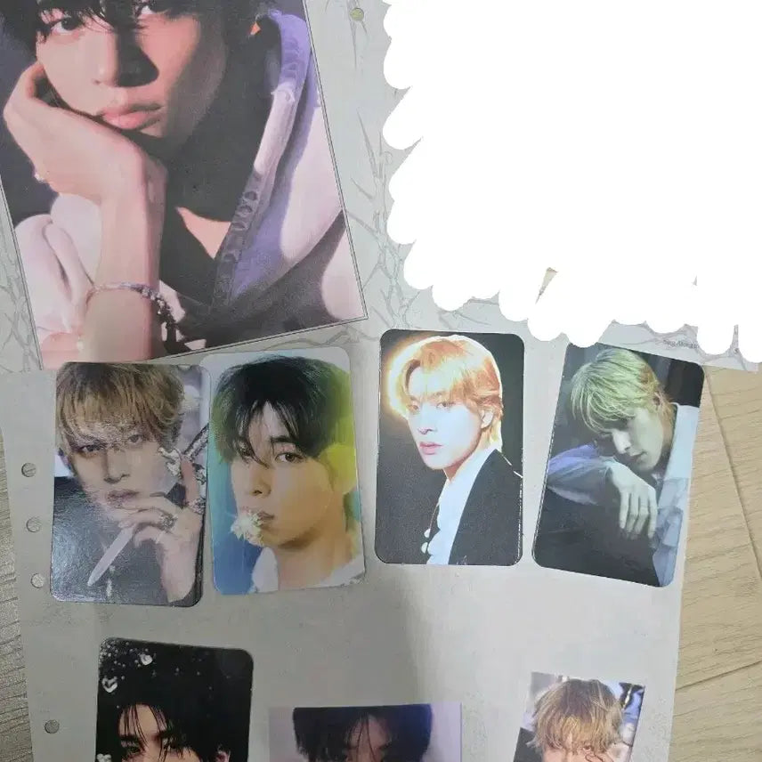 [BUNJANG] ENHYPEN Jake Lyrics Guide Binder Book Photocard / 엔하이픈 ENHYPEN Lyrics Guide Binder Book 제이크 포카