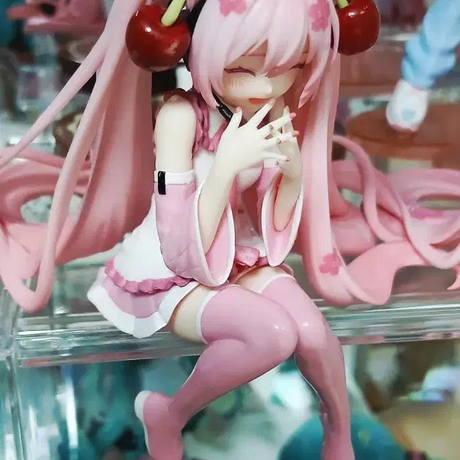 [BUNJANG] Sakura Miku Noodle Stopper 2023 Figure / 사쿠라미쿠 누들스토퍼 2023 닛코리 눈웃음 미소녀 피규어 판매