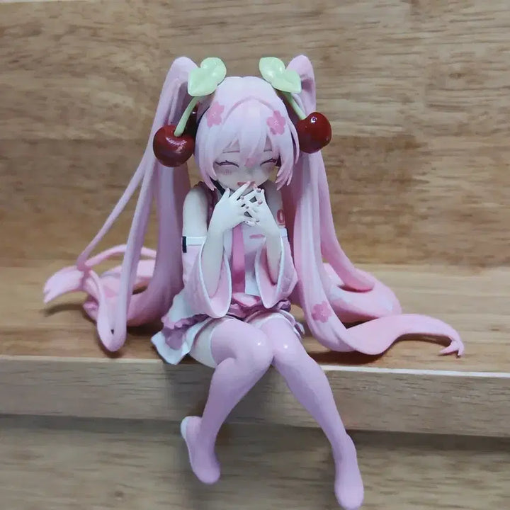 [BUNJANG] Sakura Miku Noodle Stopper 2023 Figure / 사쿠라미쿠 누들스토퍼 2023 닛코리 눈웃음 미소녀 피규어 판매