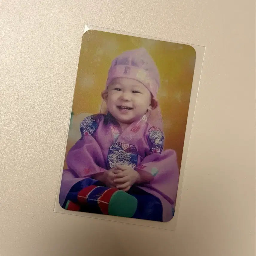 [BUNJANG] SEVENTEEN Wonwoo Semicolon Baby Photocard / 세븐틴 원우 세미콜론 아기포카