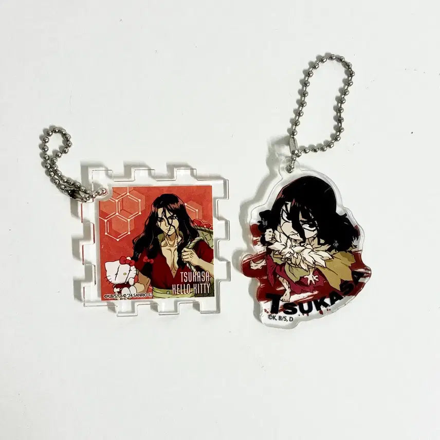 [BUNJANG] Dr. STONE Tsukasa Acrylic Keychain Set / (1.4)닥터스톤 츠카사 아크릴 키링 일괄