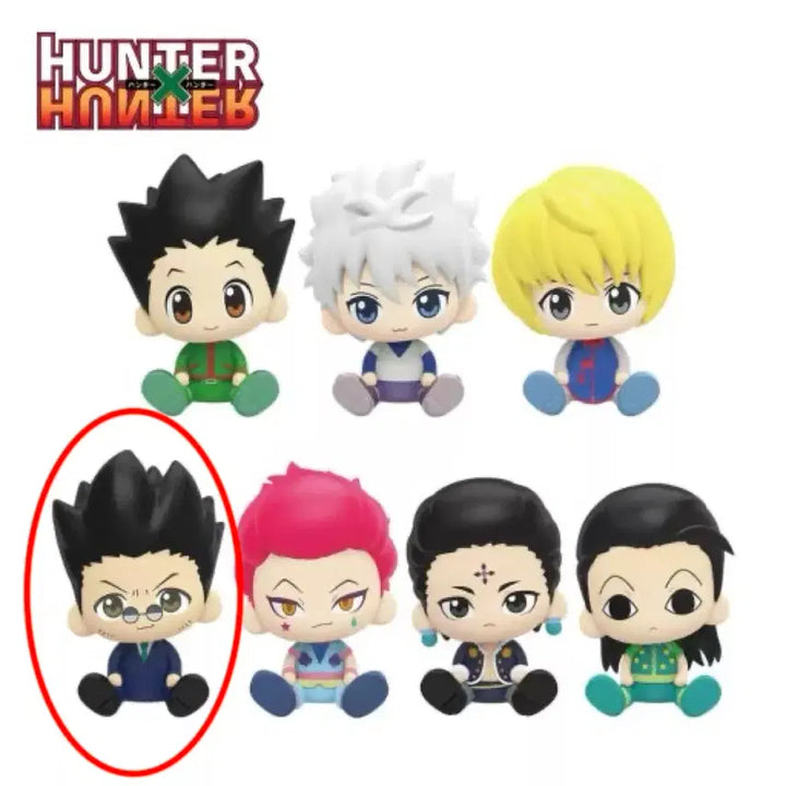 [BUNJANG] Hunter x Hunter Leorio Seated Figure Collaboration Cafe Exclusive Clear Card / 헌터헌터 레오리오 눌셋 앉은 피규어 콜라보 카페 특전 명함