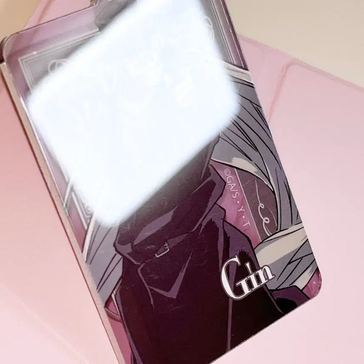 [BUNJANG] Detective Conan Black Organization Gin Acrylic Keychain / 명탐정코난 검은조직 진 아크릴 키링 코난 굿즈