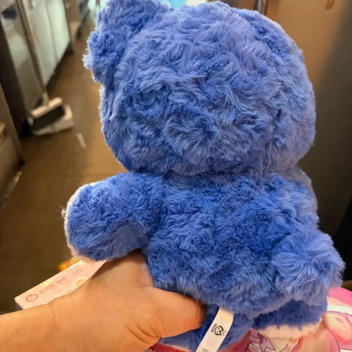 [BUNJANG] Baby Three Blue Teddy Bear Plush Doll 40cm / 파란색 털 인형 곰돌이 baby three 베이비쓰리 400
