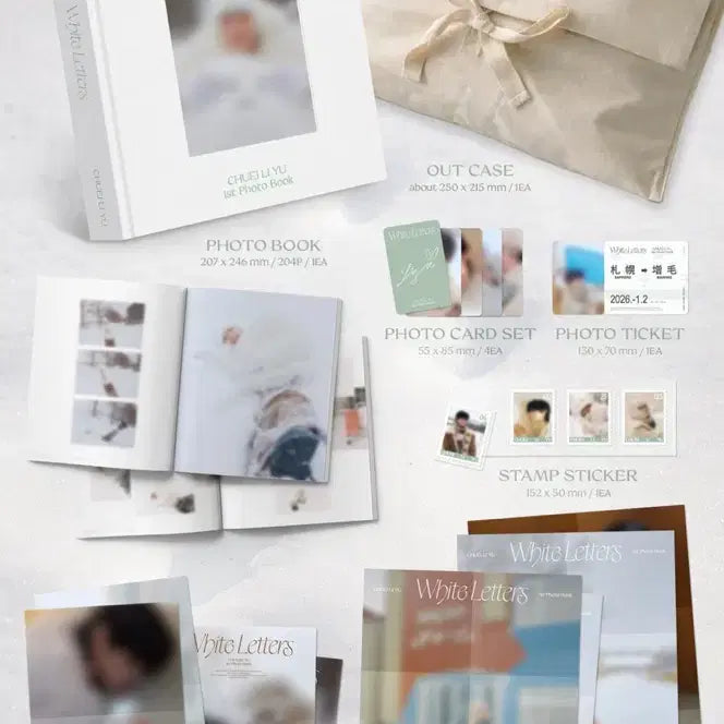 [BUNJANG] Choi Liryu Photobook Set (White Letter, TO ver., From ver.) / 최립우 포토북 세트 미개봉 판매
