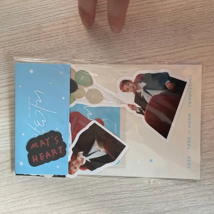 [BUNJANG] Park Ji Hoon 2026 Fanmeeting Deco Sticker Set with Photocard / 박지훈 2026 팬미팅 데코 스티커 세트 포토카드 포함