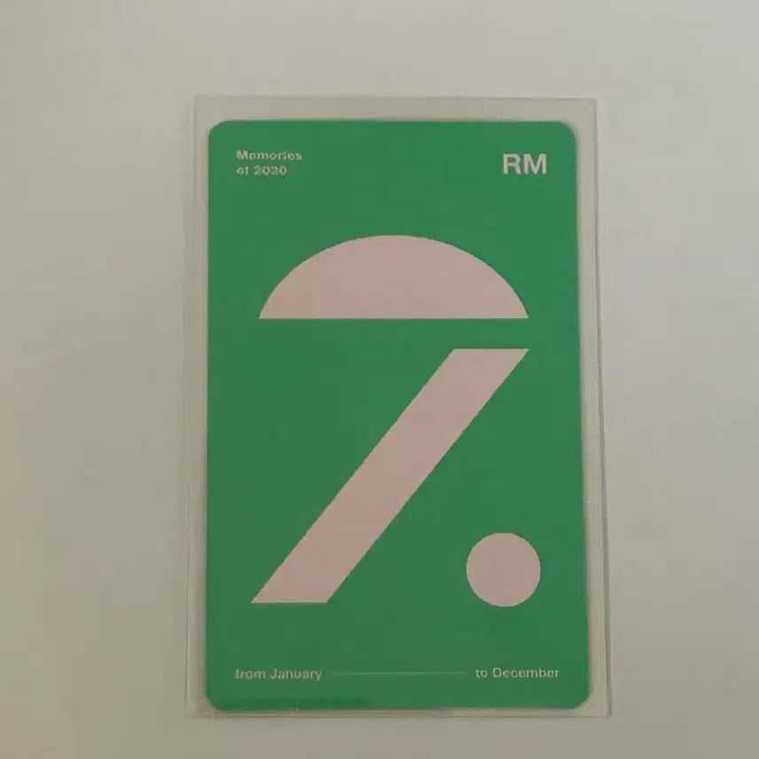[BUNJANG] BTS 2020 Memories RM Photocard Bundle Set / 방탄 bts 2020 메모리즈 남준포카 풀셋 일괄 양도