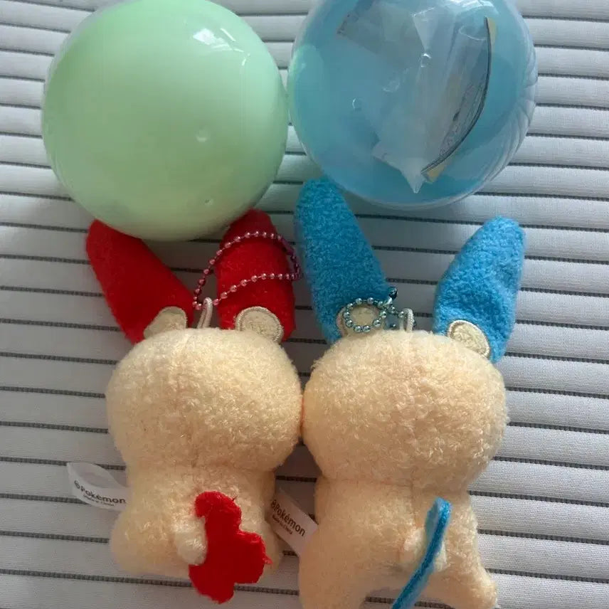 [BUNJANG] Pokemon Chalsak Mascot Mainong Plush Keychain Set / 포켓몬 찰싹 마스코트 마이농 플러시 키링 세트