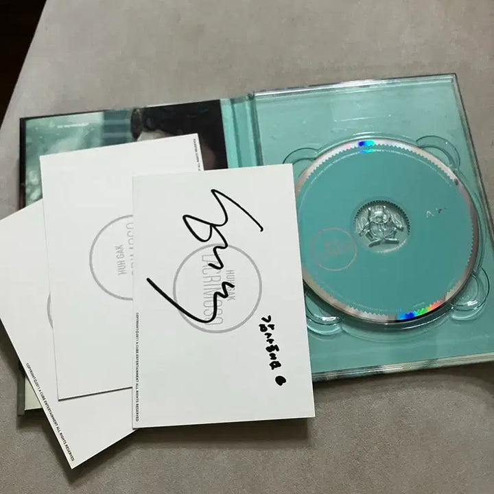 [BUNJANG] Huh Gak Signed Album / 허각 앨범 (싸인)