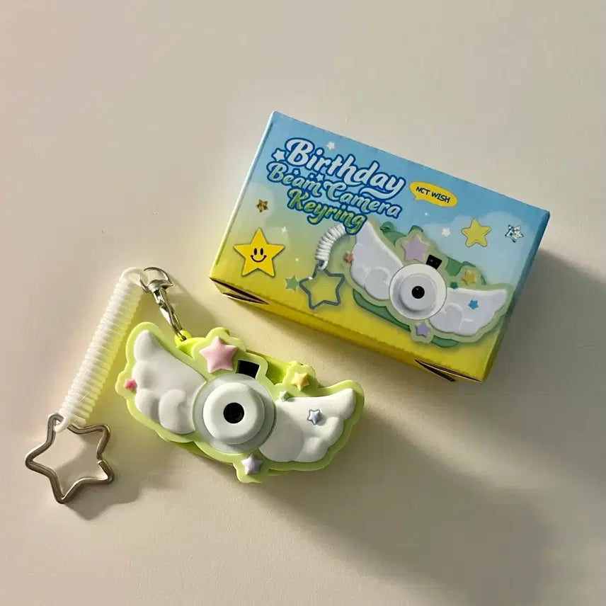 [BUNJANG] NCT WISH Mega Coffee Beam Camera Keychain / 엔시티 위시 메가커피 빔 카메라 키링 판매합니다! (가격제안 받습니다!)