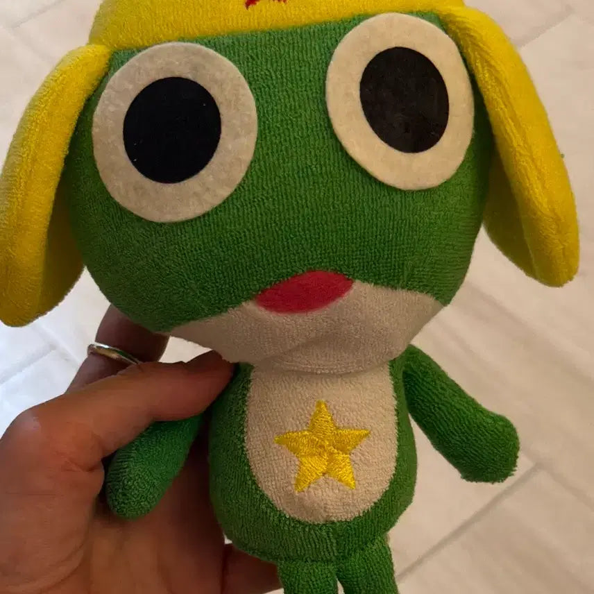 [BUNJANG] Keroro Bath Sponge Doll / 바보개구리 케로로 목욕 스펀지 인형