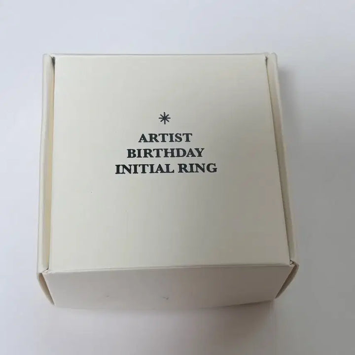 [BUNJANG] Super Junior Yesung Birthday Initial Ring / 슈퍼주니어 예성 생일 이니셜 링 반지 판매