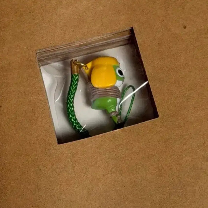 [BUNJANG] Retro Keroro Rope Strap Keychain / 고전 케로로밧줄 스트랩 키링