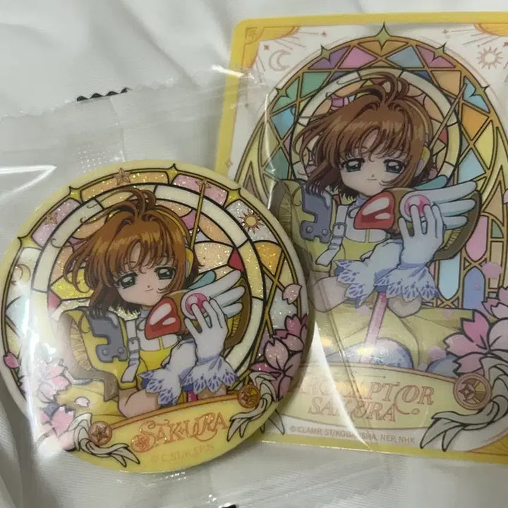 [BUNJANG] Cardcaptor Sakura Clear Card Can Badge Set / 카드캡터체리 클리어카드 캔뱃지 세트