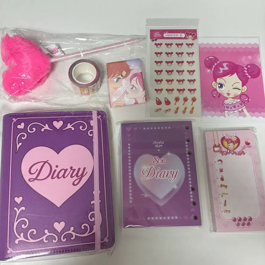 [BUNJANG] AVATARSTAR SU Goods Stationery Set / 아바타스타 슈 문구세트 텀블벅 펀딩 굿즈