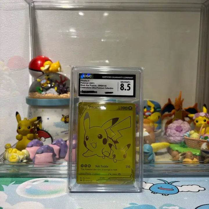 [BUNJANG] North American 25th Anniversary Golden Box Gold Pikachu CGC 8.5 Graded Card / 북미) 25주년 골든박스 골드 피카츄