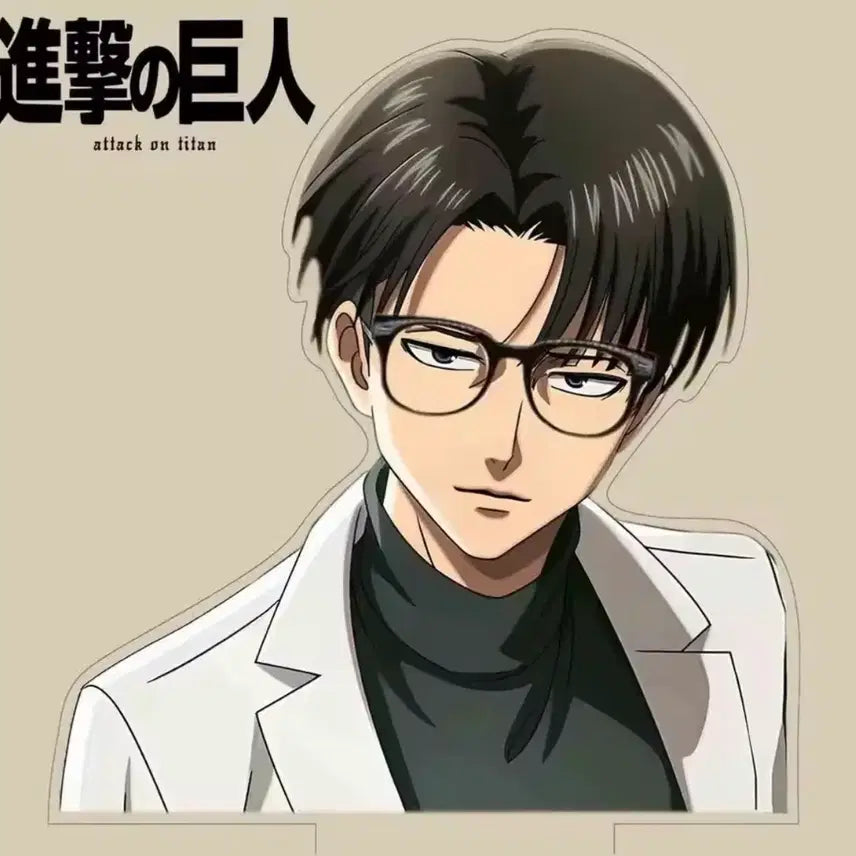 [BUNJANG] Attack on Titan Levi Large Acrylic Stand (Glasses Holder) / 진격의 거인 리바이 대형아크릴(안경거치대)