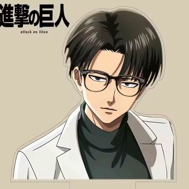 [BUNJANG] Attack on Titan Levi Large Acrylic Stand (Glasses Holder) / 진격의 거인 리바이 대형아크릴(안경거치대)