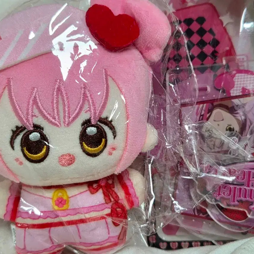 [BUNJANG] Character Transformation (2002) Acrylic Plush Set - Rima, Heart, Clover / 캐릭캐릭체인지 아크릴 누이 리마,하트,클로버 일괄