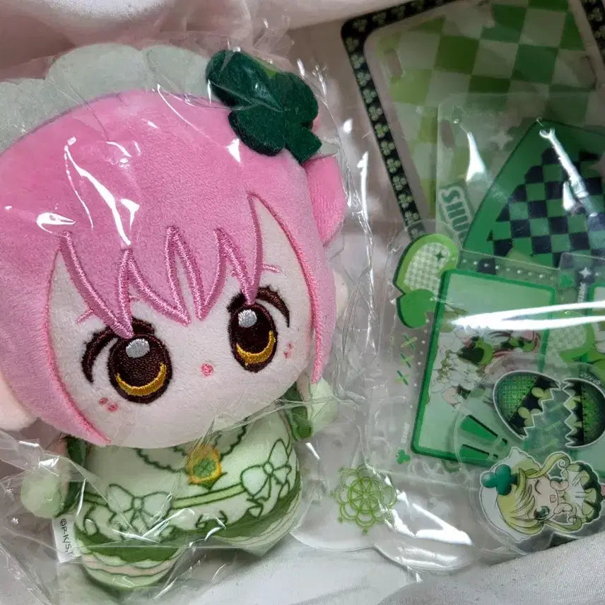 [BUNJANG] Character Transformation (2002) Acrylic Plush Set - Rima, Heart, Clover / 캐릭캐릭체인지 아크릴 누이 리마,하트,클로버 일괄