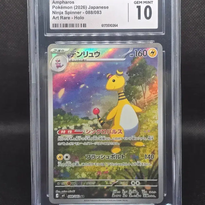 [BUNJANG] Pokemon Card Japanese Charizard AR CGC 10 / [CGC10] 포켓몬카드 일판 전룡 AR
