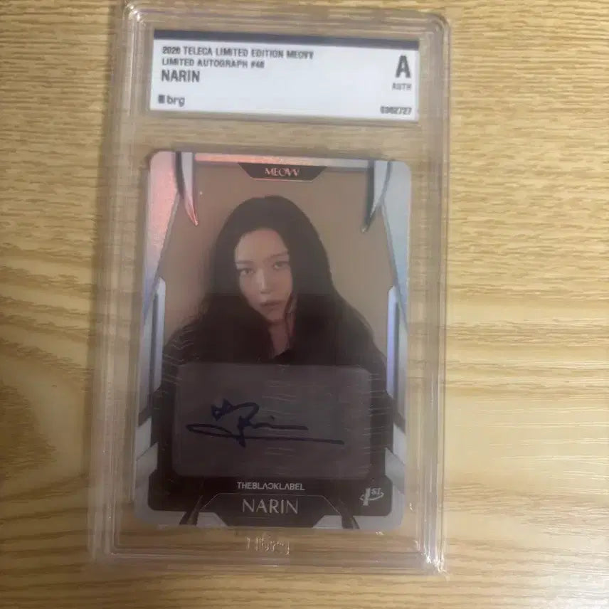 [BUNJANG] Tereca Narin Signed Graded Card Limited Edition / 2026 테레카 리미티드 에디션 미야오 나린 싸인 등급카드