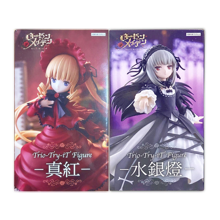 [BUNJANG] Rozen Maiden Trio-Try-iT Shinku &amp; Suigintou Figure 2 Types Bundle Set (Sealed) / (미개봉) 로젠메이든 Trio-Try-iT 신쿠 &amp; 스이긴토 피규어 2종 일괄 세트