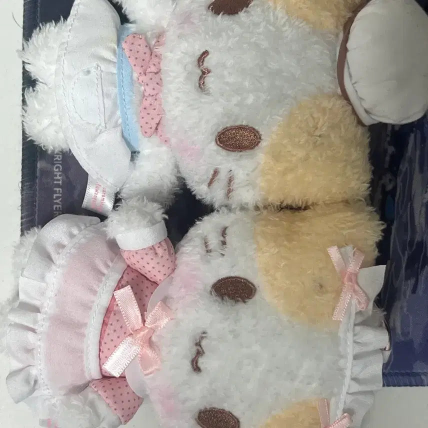 [BUNJANG] Sanrio Marshmallow Chef Maid Mascot Bundle / 산리오 마슈마로 스핀즈 메이드 요리사 인형 마스코트 일괄