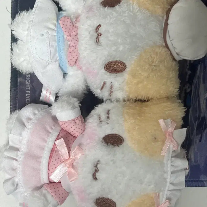 [BUNJANG] Sanrio Marshmallow Chef Maid Mascot Bundle / 산리오 마슈마로 스핀즈 메이드 요리사 인형 마스코트 일괄