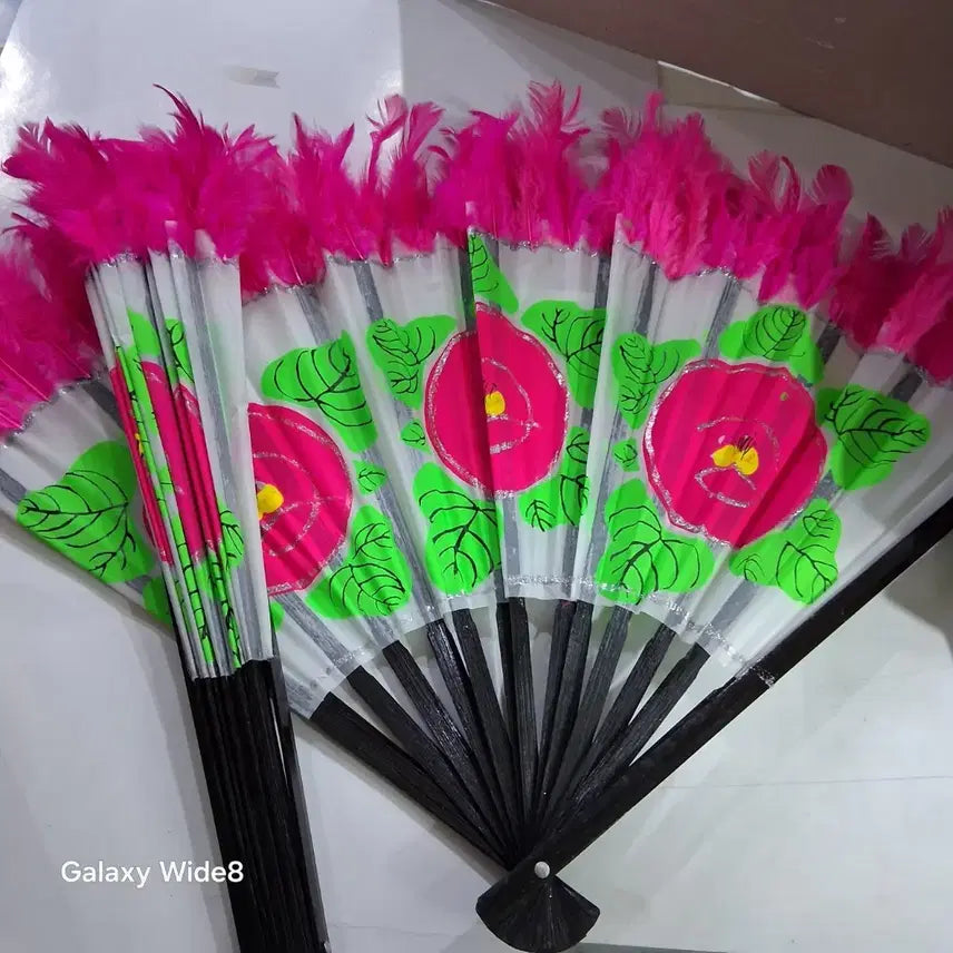 [BUNJANG] Set of 2 Traditional Korean Dancing Fans / 무용부채2개1세트