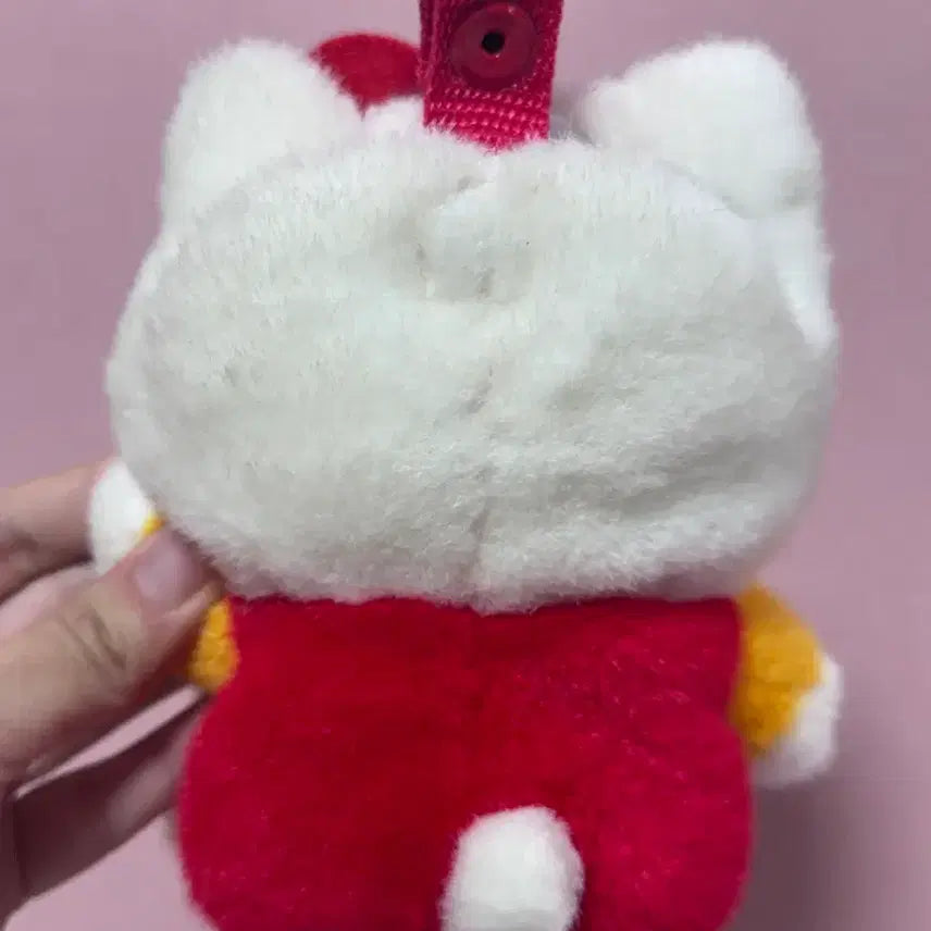 [BUNJANG] Vintage Kitty "Ppo-sil Kitty" Plush Pouch Bag Case / 고전 키티 뽀실키티 인형 파우치 가방 케이스