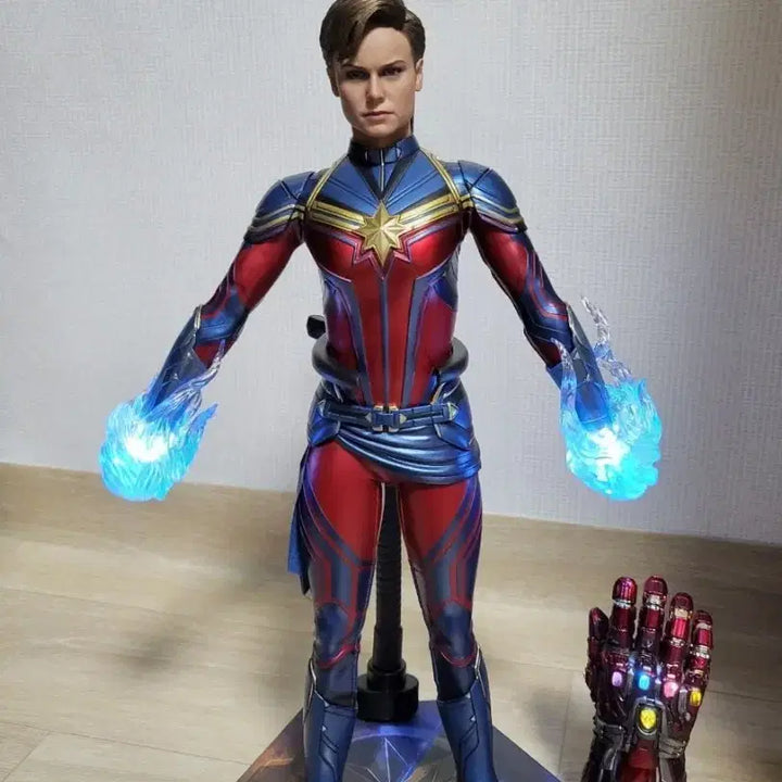 [BUNJANG] Hot Toys Captain Marvel Endgame Figure / [MMS575] 캡틴마블 엔드게임 핫토이
