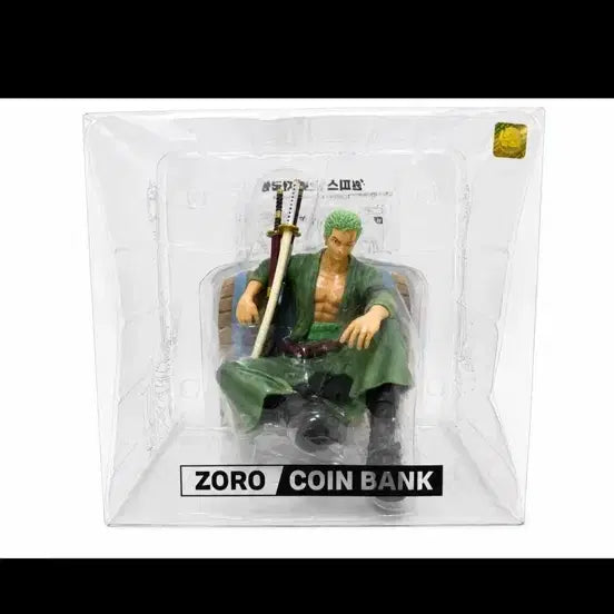 [BUNJANG] One Piece Zoro Coin Bank Figure / 원피스 조로 저금통 피규어