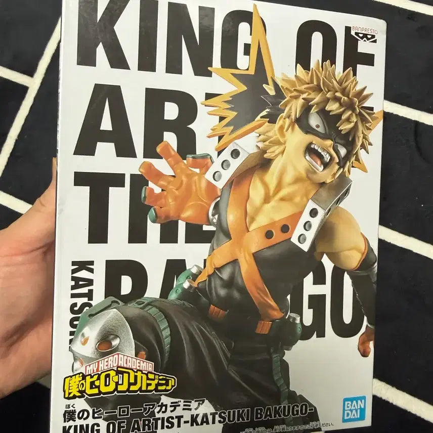 [BUNJANG] My Hero Academia King of Artist Katsuki Bakugo Figure (Sealed) / 나의 히어로 아카데미아 킹오아 카츠키 바쿠고 피규어 미개봉 새상품