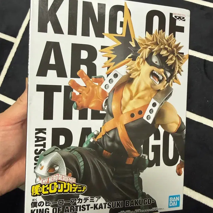 [BUNJANG] My Hero Academia King of Artist Katsuki Bakugo Figure (Sealed) / 나의 히어로 아카데미아 킹오아 카츠키 바쿠고 피규어 미개봉 새상품