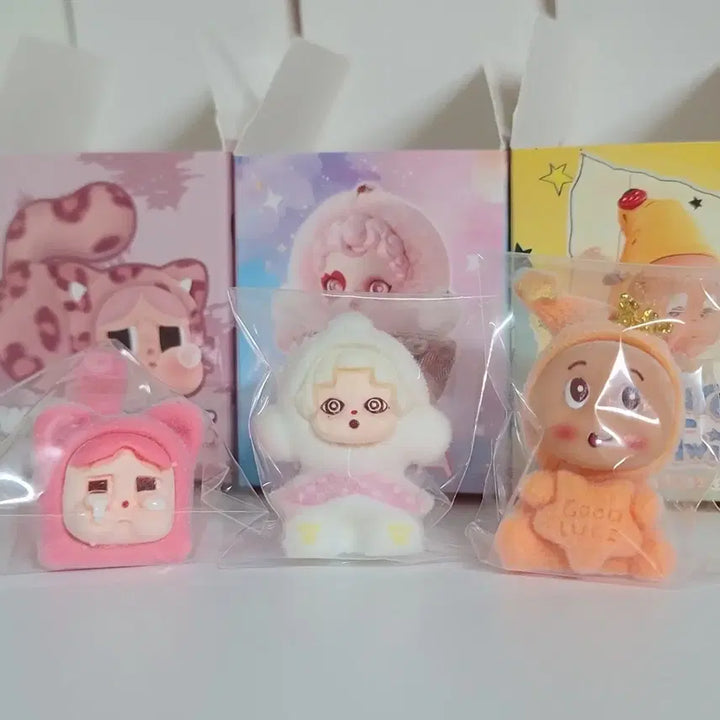 [BUNJANG] Skull Panda Wild Cutie Mini Figure Set (3 Types) / 작은별 스컬판다 와일드큐티 미니 피규어 3종 세트