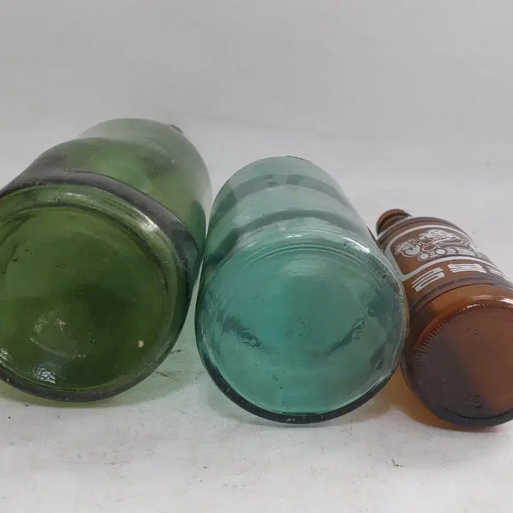 [BUNJANG] Vintage Korean Glass Bottles Set (1950s-1980s) / 근대사 빈티지  유리병-  소품용. 수집용. 만물당