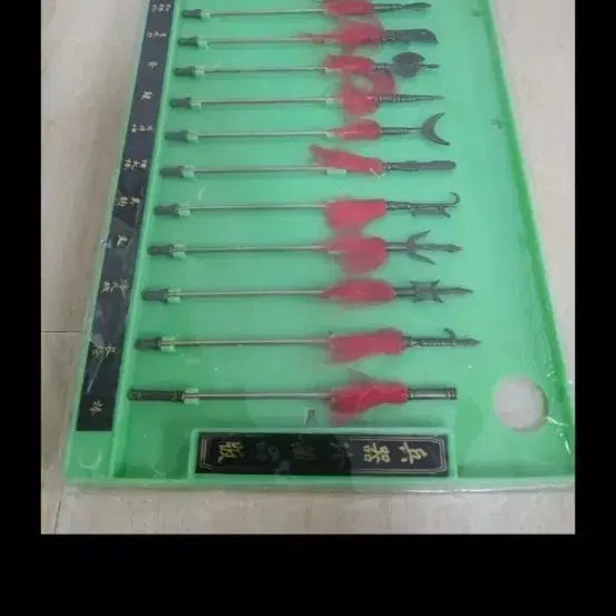 [BUNJANG] Ancient Chinese 18 Weapons Miniature Set / 고대 십판반병기 미니어처 무기 세트