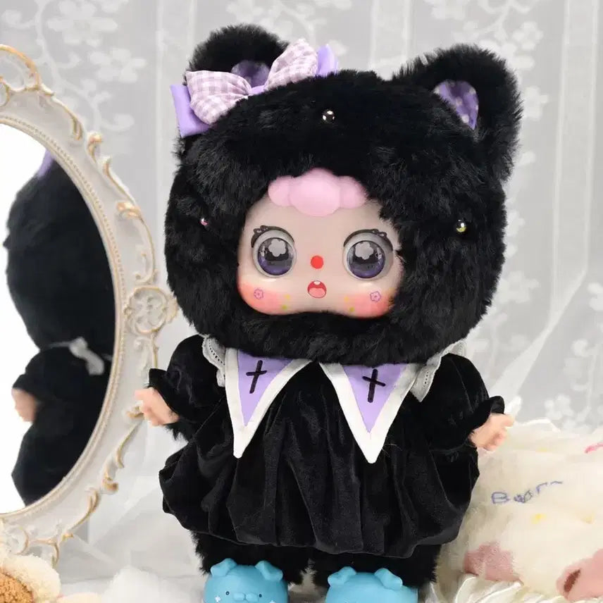 [BUNJANG] DUBAO Kkamo 400% Baby Three Bearbrick / 두바오 깜고 400% 베이비쓰리