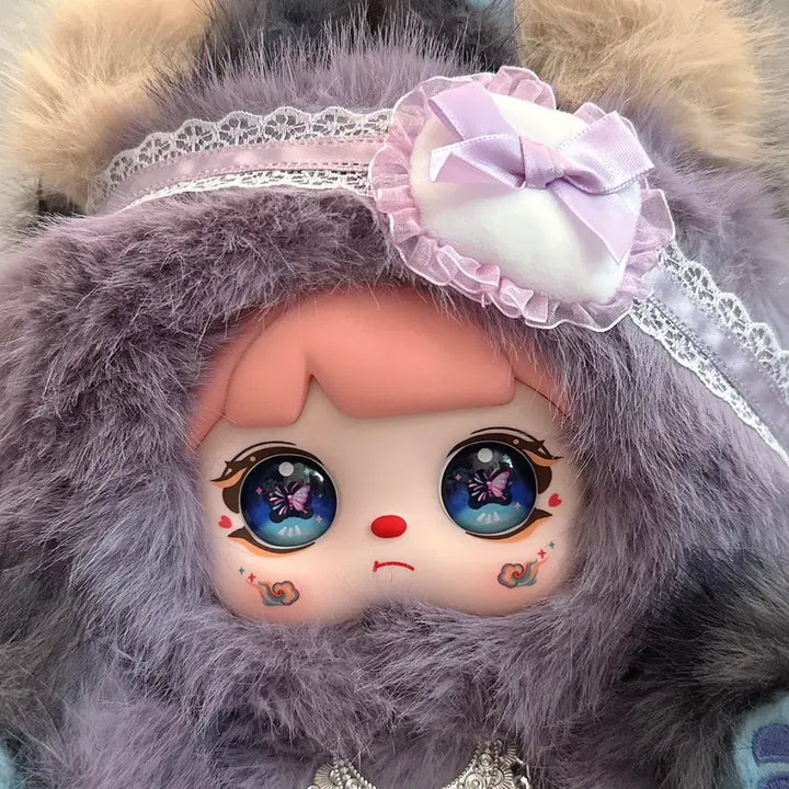 [BUNJANG] Mocchi Mocchi 600% Purple Fox (Two Eyes) Baby Three / 모치치 600% 보라여우(투눈) 베이비쓰리