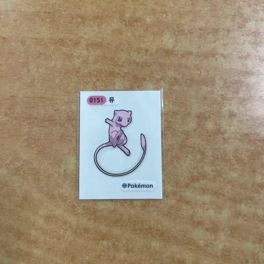 [BUNJANG] Pokemon Musu Special Sticker / 뮤 띠부실