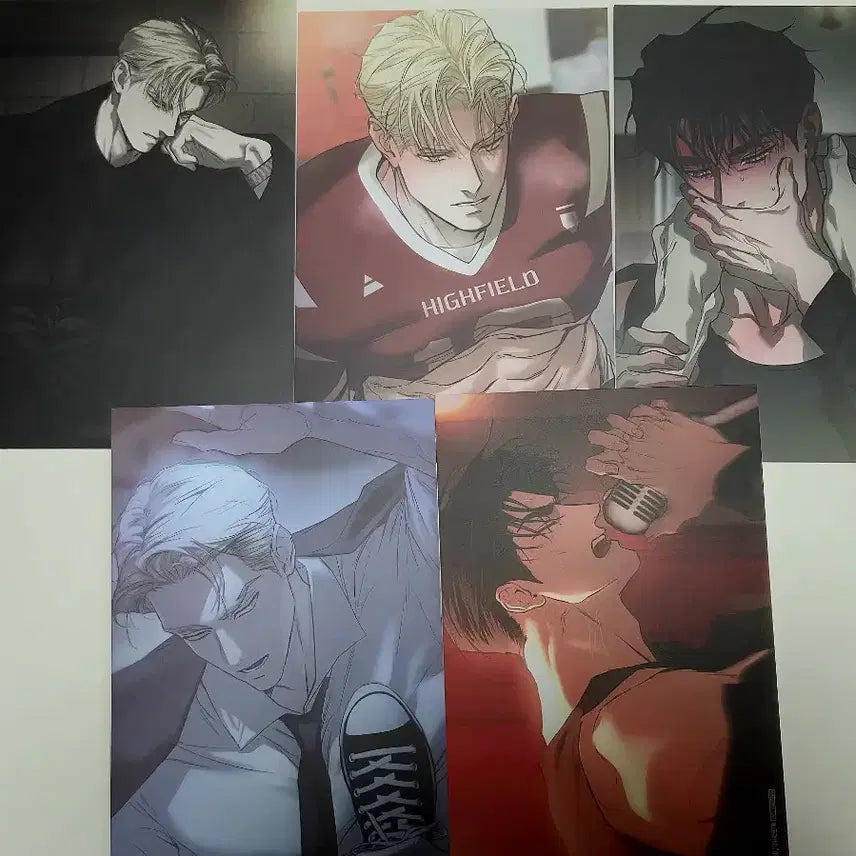 [BUNJANG] Flashlight 1st Special Edition Postcard Bundle / 양도) 플래시라이트 1특 엽서 일괄 모펀 양마 레봄 플라