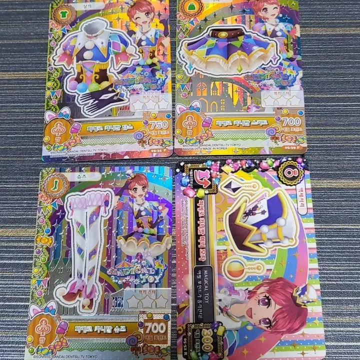 [BUNJANG] Aikatsu! Amy Pierrot Carnival Set Precard / 아이엠스타 아이카츠 에이미 피에로 카니발 세트 판매 프레카드