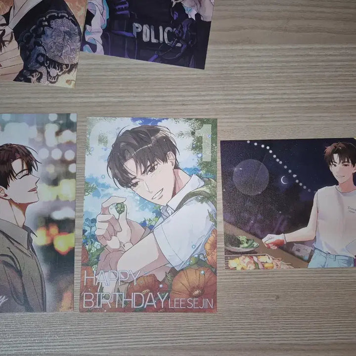 [BUNJANG] Debut or Die Lee Sejin Kim Raebin Postcard Bundle Set / 데못죽 이세진, 김래빈 엽서 5장 일괄 판매합니다