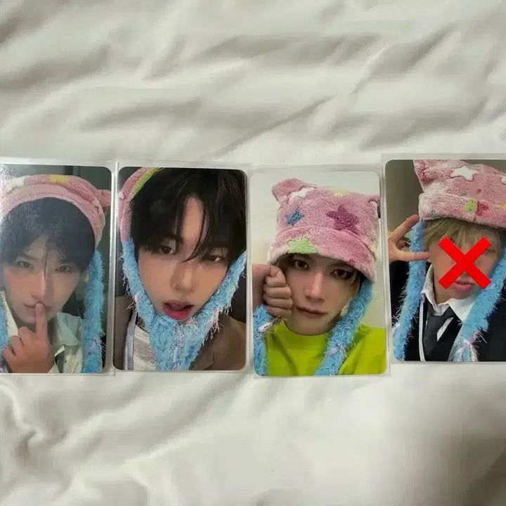 [BUNJANG] MODISEE Group Video Call Event Photocard (Chen, Rowan, Rinrin) / 8/5 모디세이 단체영통 몯냥이비니 포토카드 (이첸 로완 린린)