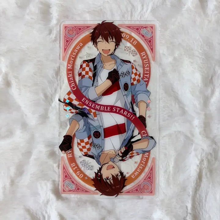 [BUNJANG] Ensemble Stars Blossom Trump Cards Vol. 2 Morisawa Chiaki Ryuseitai Acrylic Clear Card / 앙스타 블라썸 트럼프 카드 2탄 모리사와 치아키 유성대 아크릴 클리어카드