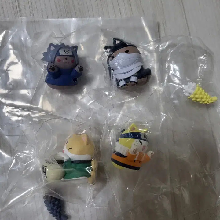 [BUNJANG] Naruto Mega Cat Set (4 Types, Bundle) / 나루토 메가캣 4종일괄
