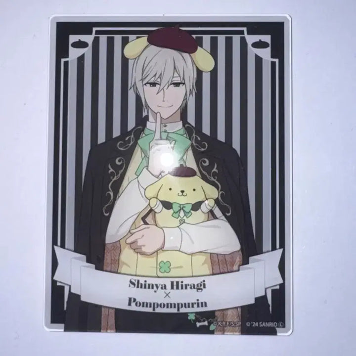 [BUNJANG] Seraph of the End Shinya Hiragi Sanrio Collaboration Ver. 2 Acrylic Card / 종말의 세라프 종세 히이라기 신야 굿즈 아크릴 카드