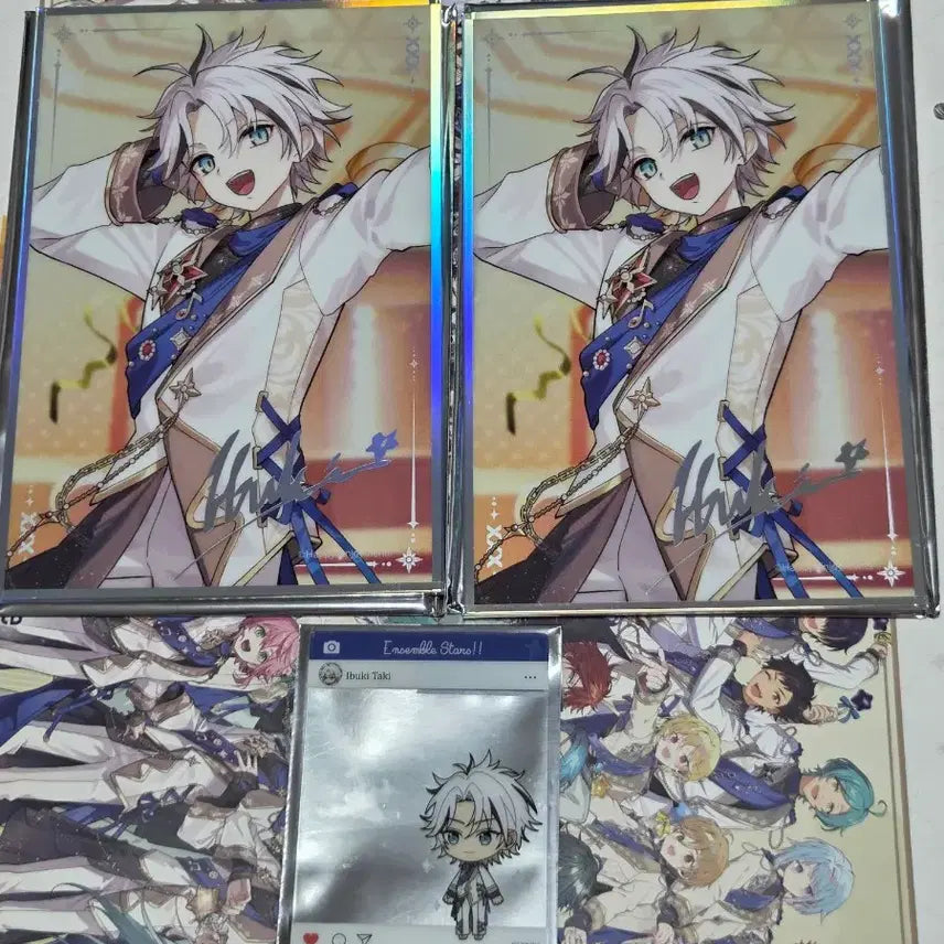 [BUNJANG] Ensemble Stars 10th Anniversary MoFun Pop-Up Shikishi Bundle Set / [일괄가격] 앙스타 10주년 모펀 팝업 색지, 7특전 타키 이부키